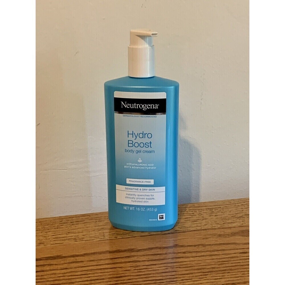 Neutrogena Hydro Boost Body Gel Cream - Fragrance-Free, Hyaluronic Acid, 16oz